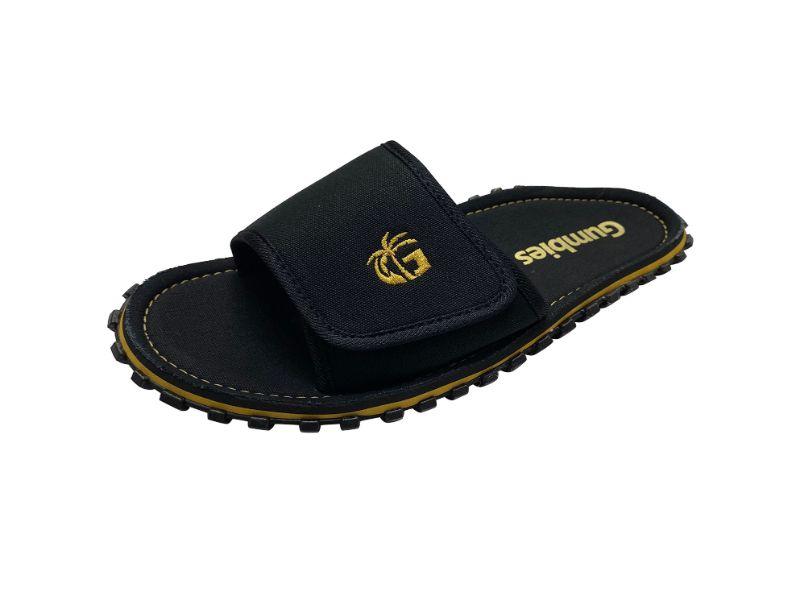 Sandalia Unisex Strider Slide Negro Gumbies-1