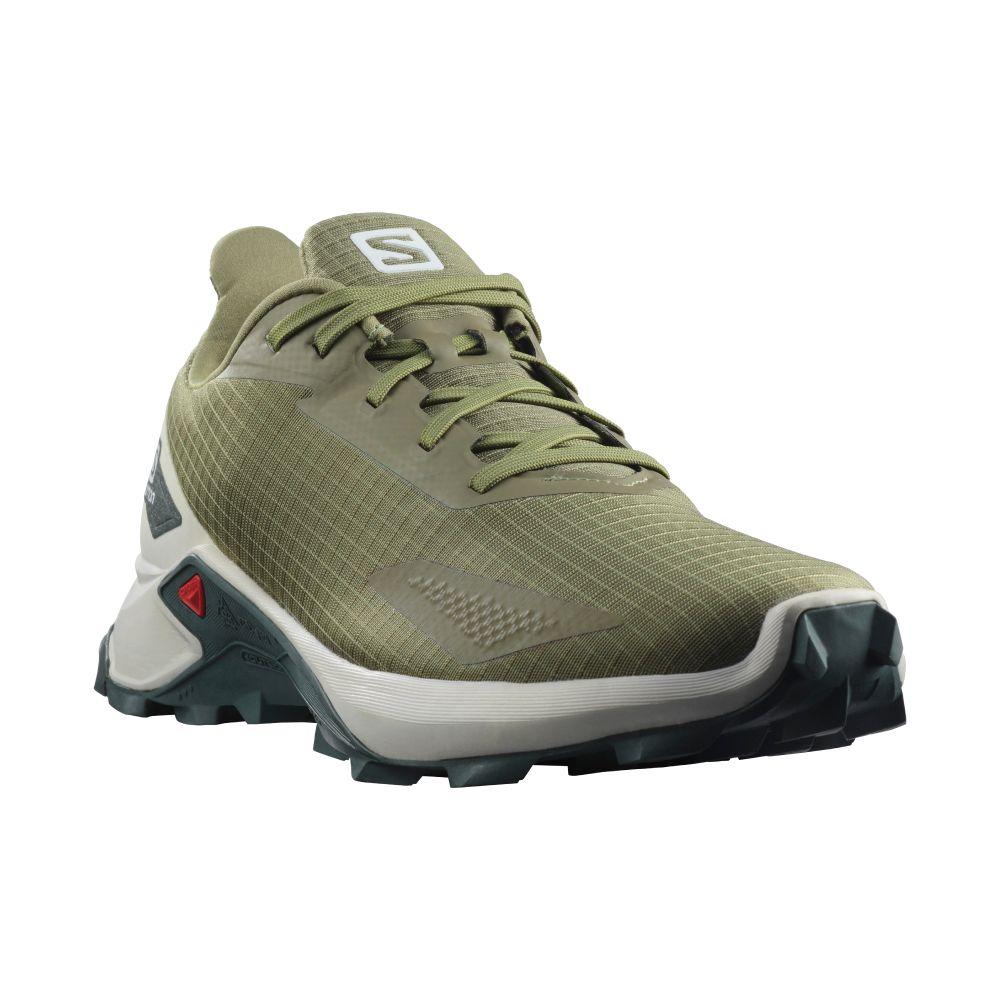 Zapatilla Hombre Alphacross Blast Verde Salomon-1
