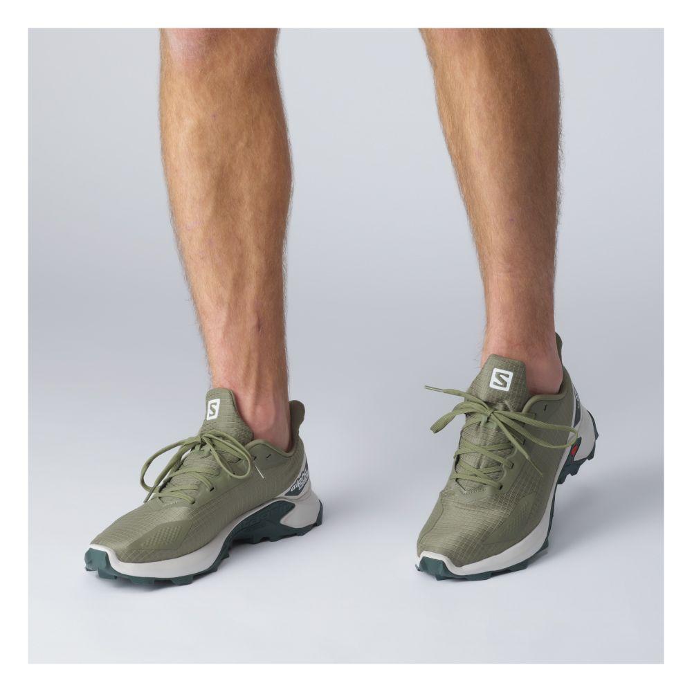 Zapatilla Hombre Alphacross Blast Verde Salomon-4