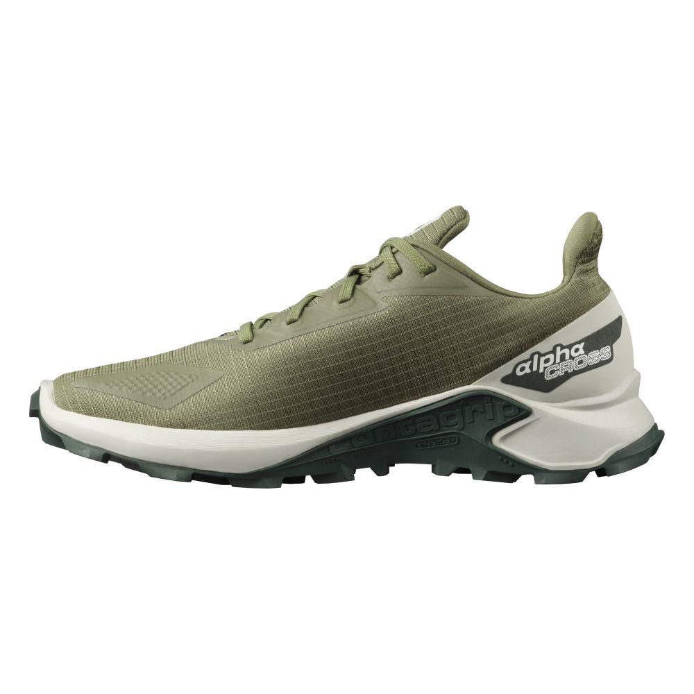 Zapatilla Hombre Alphacross Blast Verde Salomon-6
