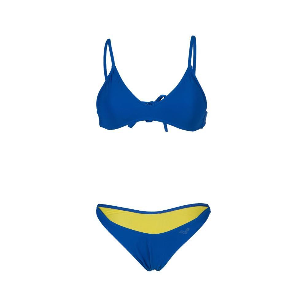 Bikini Mujer Triangle  Azul Arena-0