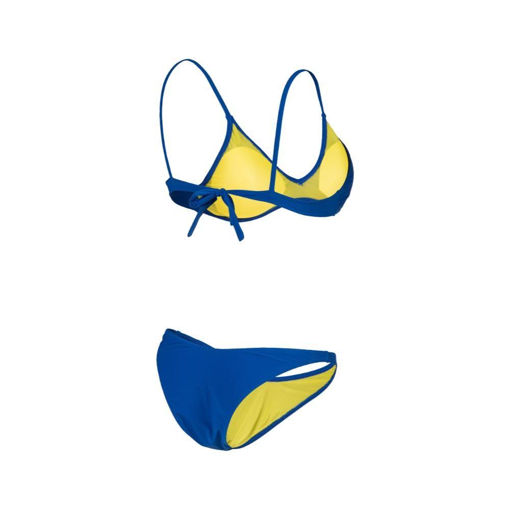 Bikini Mujer Triangle  Azul Arena-1