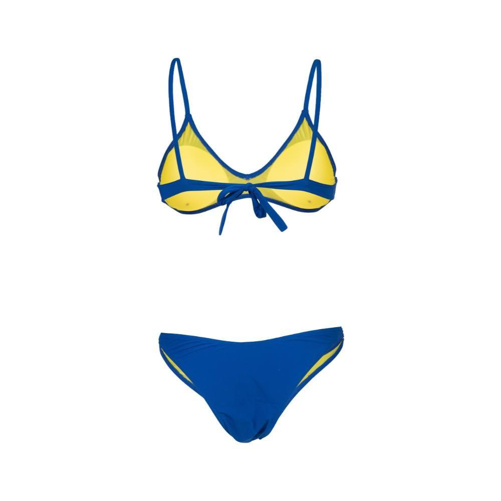 Bikini Mujer Triangle  Azul Arena-3