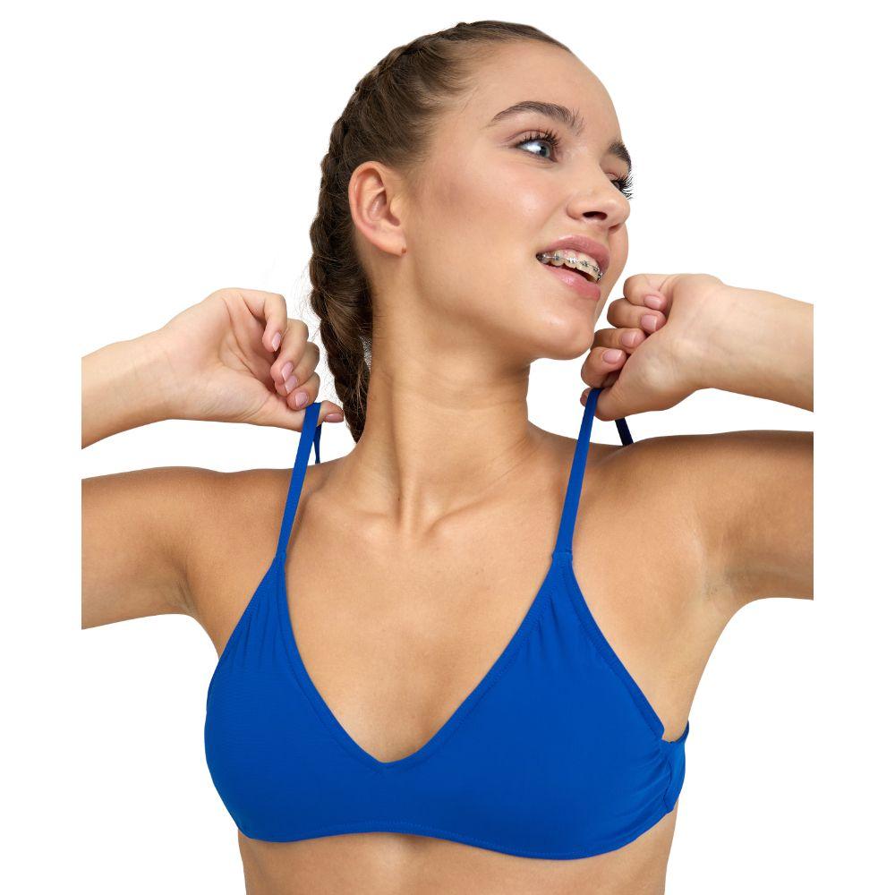 Bikini Mujer Triangle  Azul Arena-8