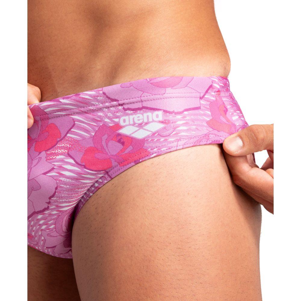 Zunga Hombre Brief Breast Cancer  Rosado Arena-6