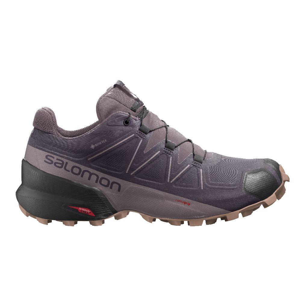 Zapatilla Mujer Speedcross 5 Gtx Morado Salomon-0
