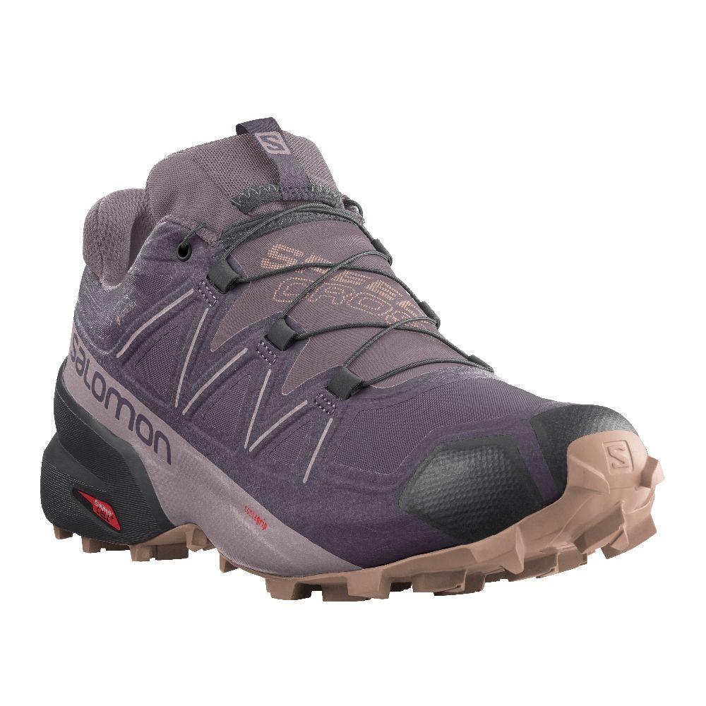 Zapatilla Mujer Speedcross 5 Gtx Morado Salomon-4