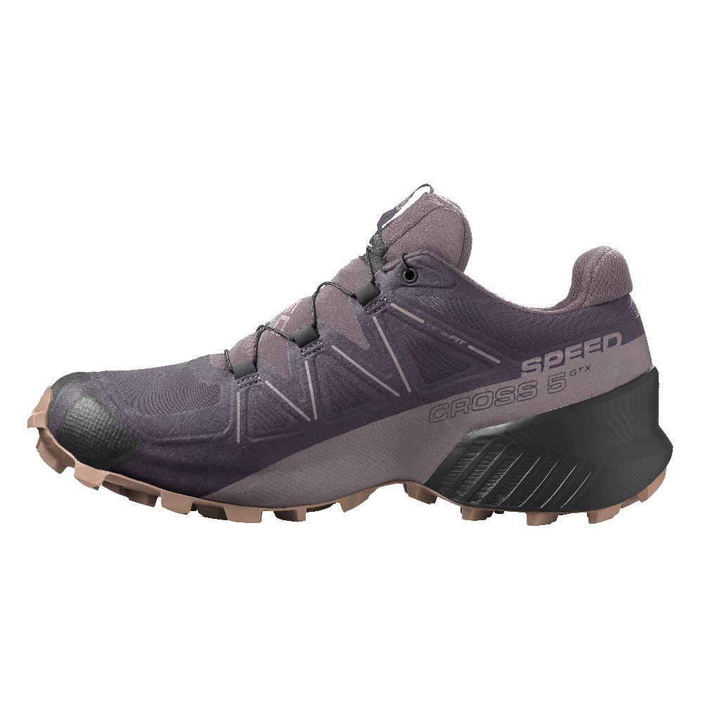 Zapatilla Mujer Speedcross 5 Gtx Morado Salomon-1