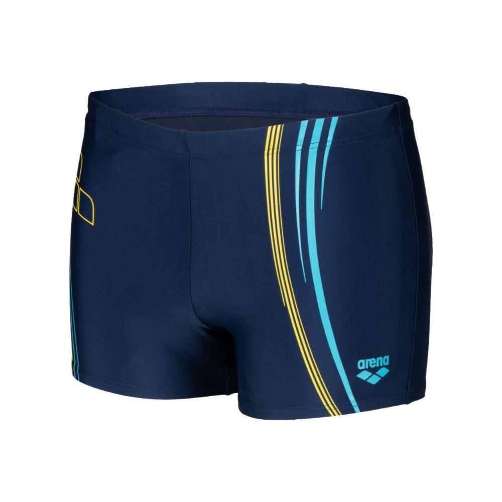 Traje De Baño Tipo Boxer Hombre Graphic Azul Arena-2