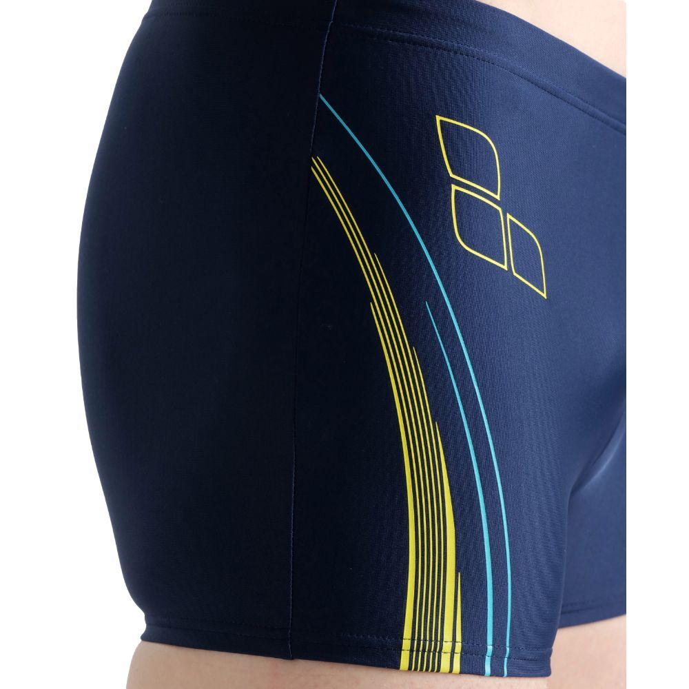 Traje De Baño Tipo Boxer Hombre Graphic Azul Arena-3
