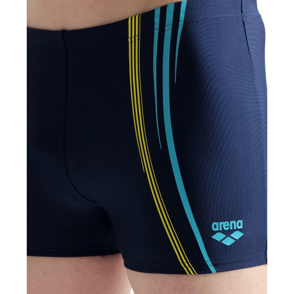 Traje De Baño Tipo Boxer Hombre Graphic Azul Arena-7