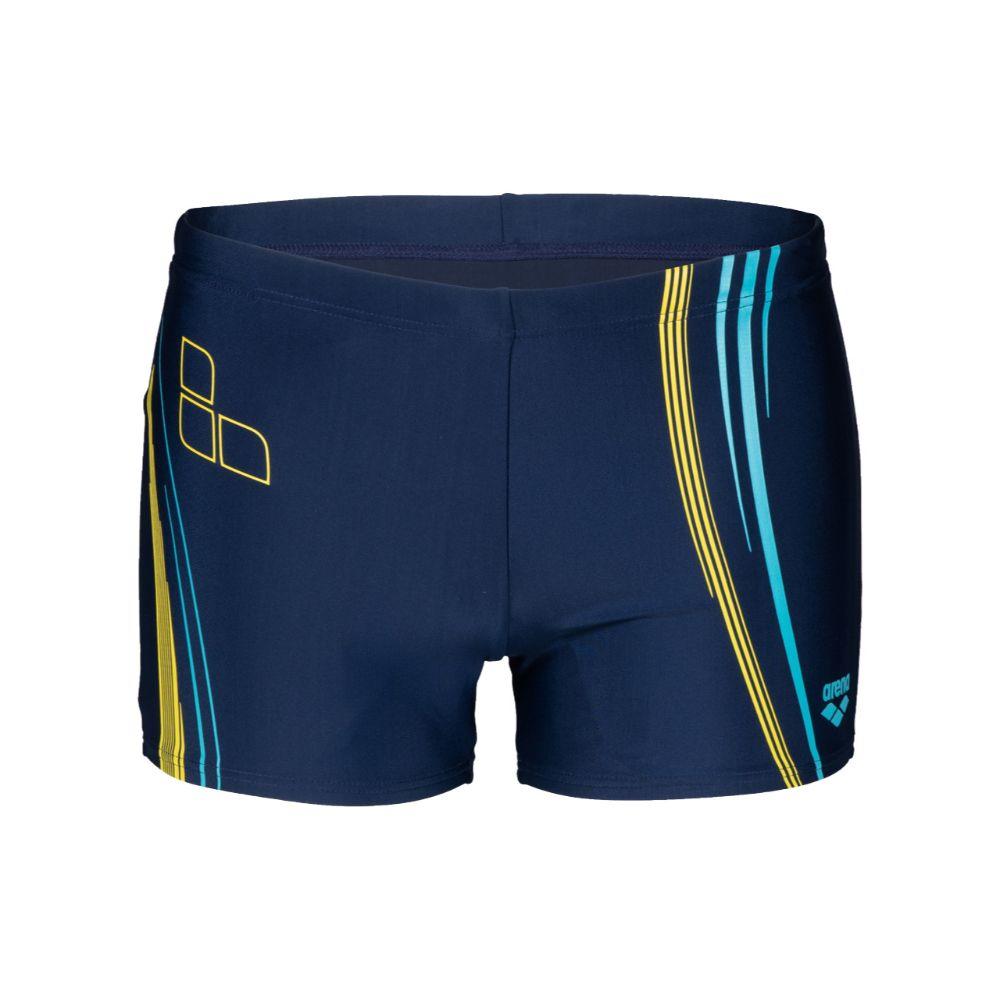 Traje De Baño Tipo Boxer Hombre Graphic Azul Arena-8