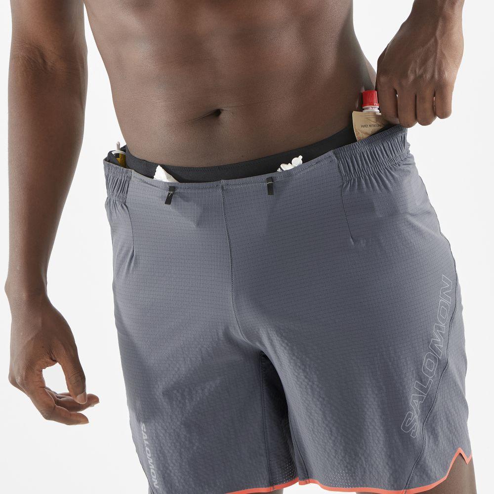 Short Hombre Sense Aero 7'' Shorts M Gr Salomon-3