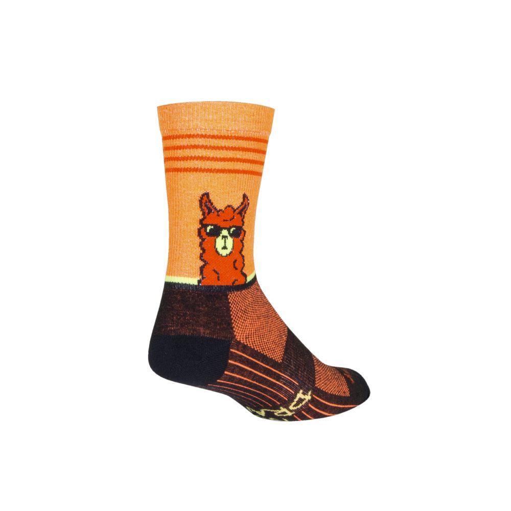 Calcetin No Drama Llama Crew 6" L/XL SockGuy-0