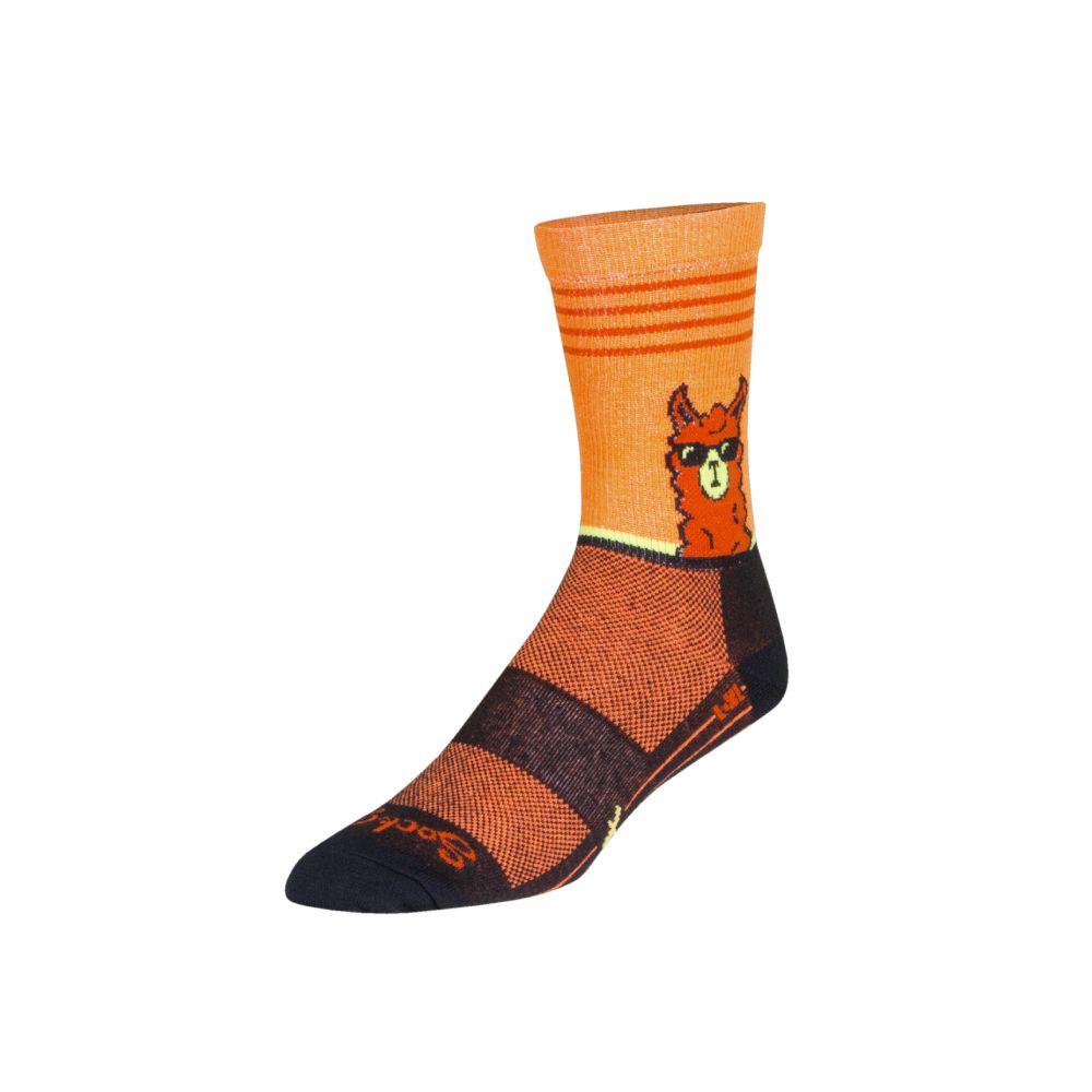 Calcetin No Drama Llama Crew 6" L/XL SockGuy-1