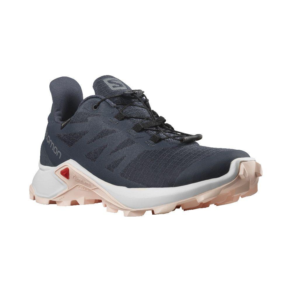 Zapatilla Mujer Supercross 3 Gtx Azul Salomon-1