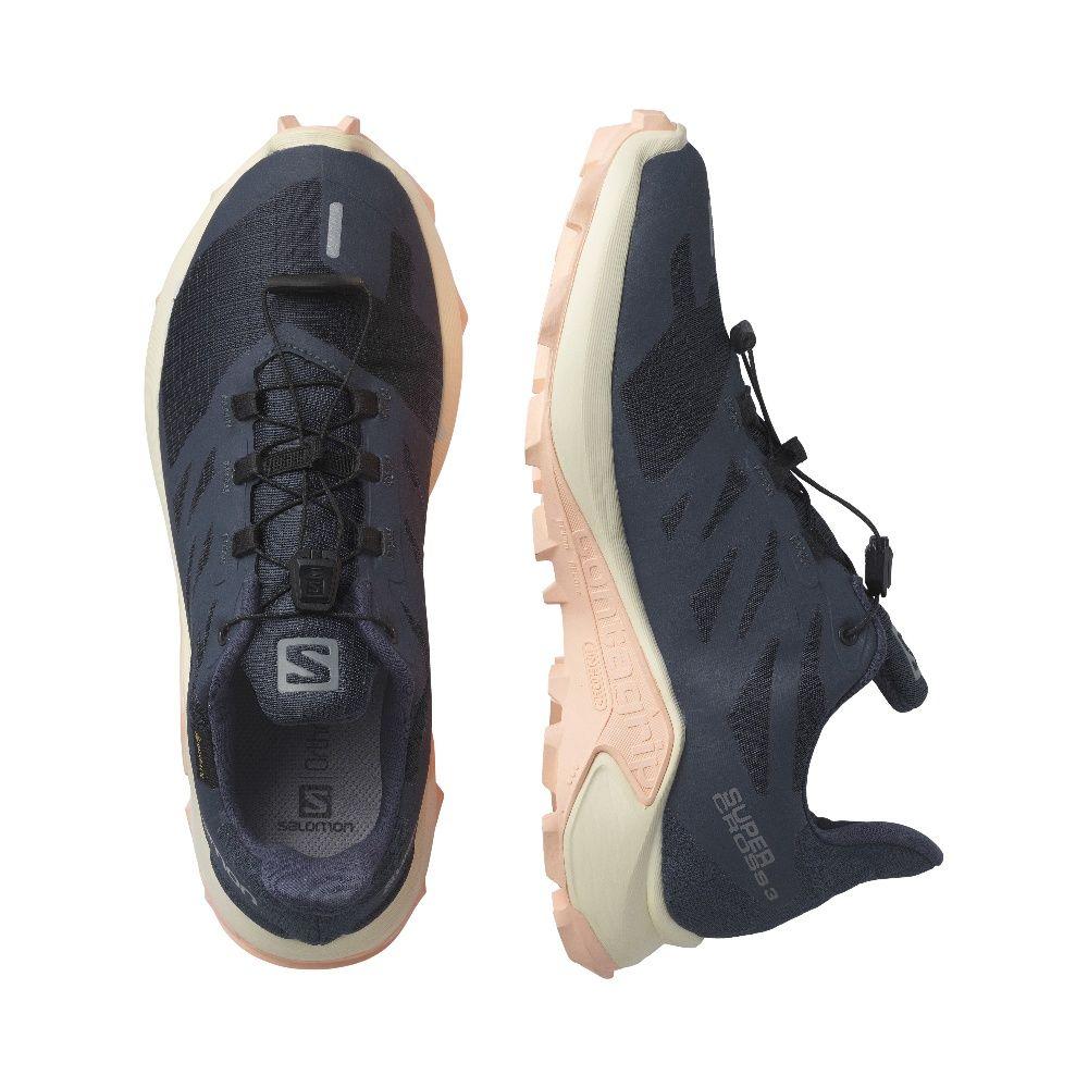 Zapatilla Mujer Supercross 3 Gtx Azul Salomon-4