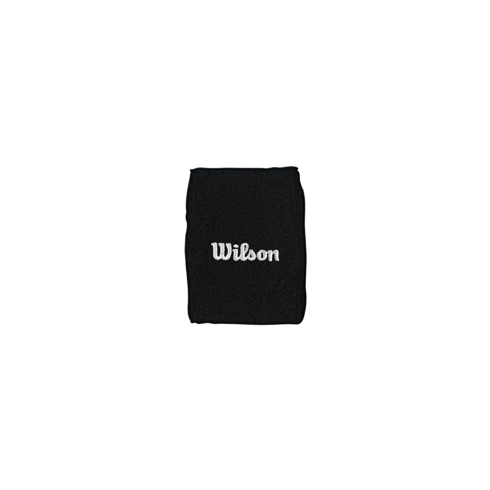 Muñequera Double Wristband Bk Osfa Wilson-0