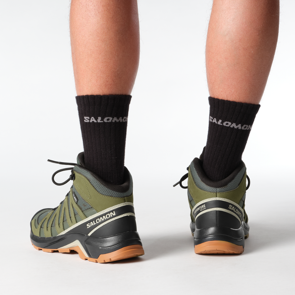 Zapato Hombre X-Adventure Recon Mid Gore-Tex Verde Salomon-2