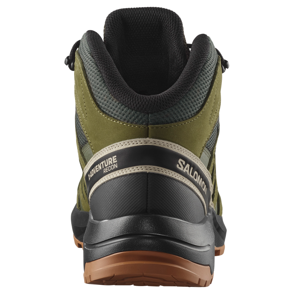 Zapato Hombre X-Adventure Recon Mid Gore-Tex Verde Salomon-5