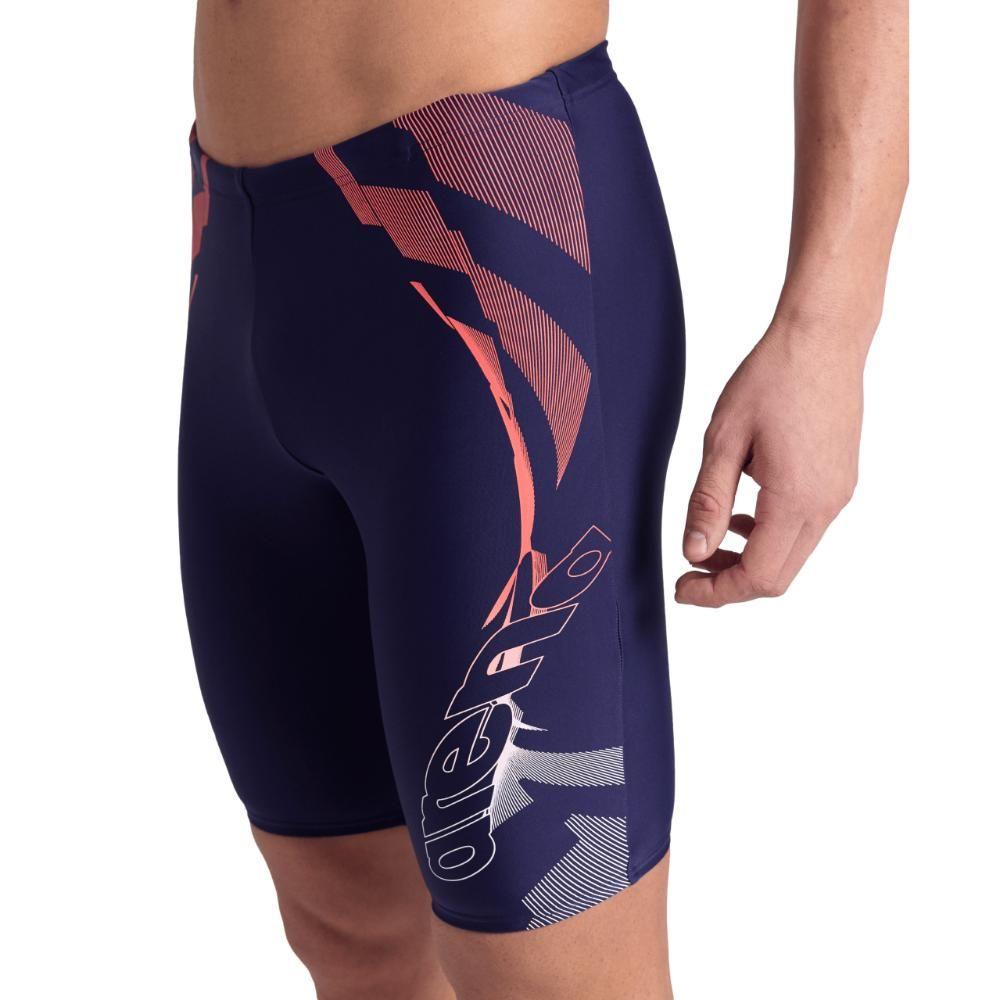 Traje De Baño Hombre Arena Gleam Azul-3