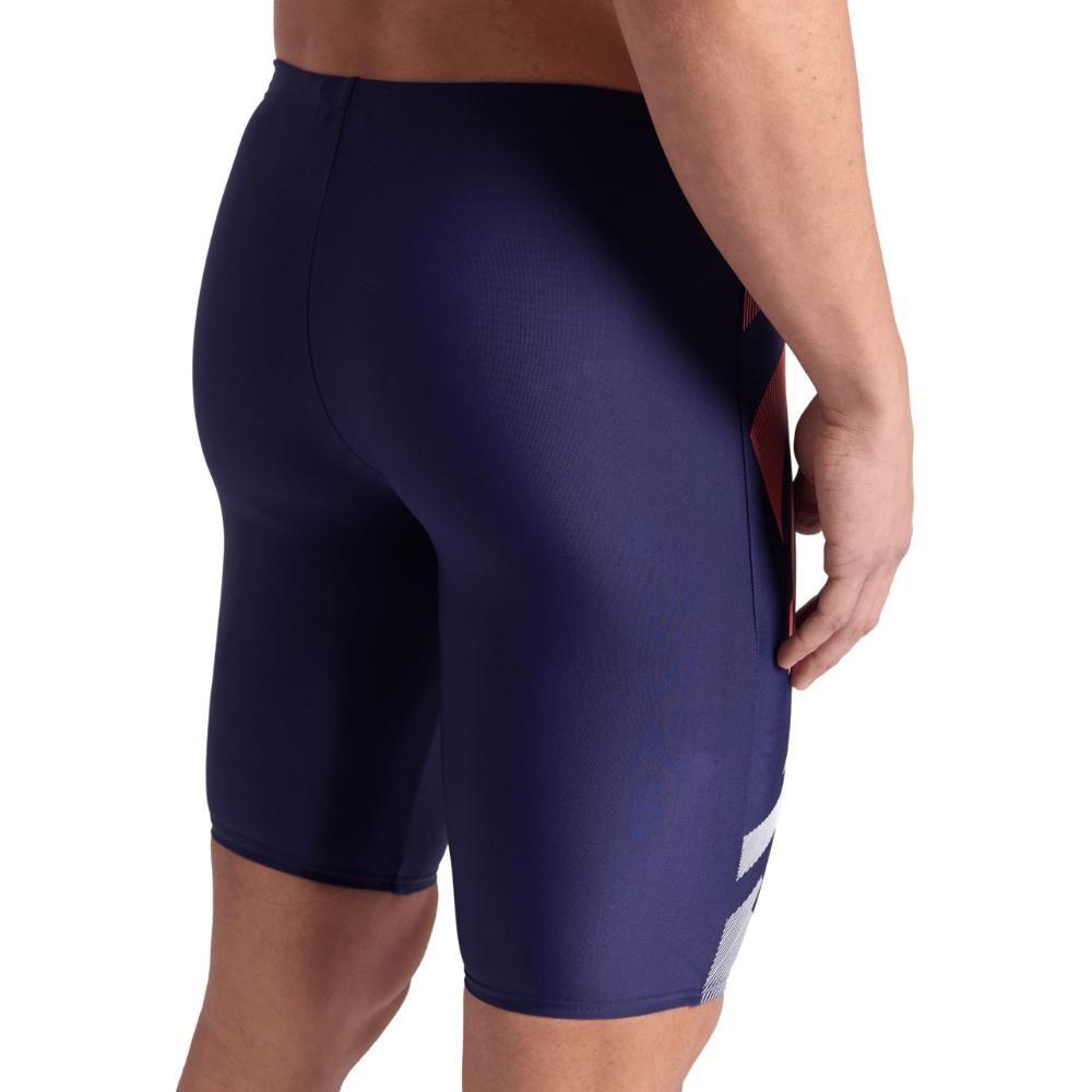 Traje De Baño Hombre Arena Gleam Azul-4