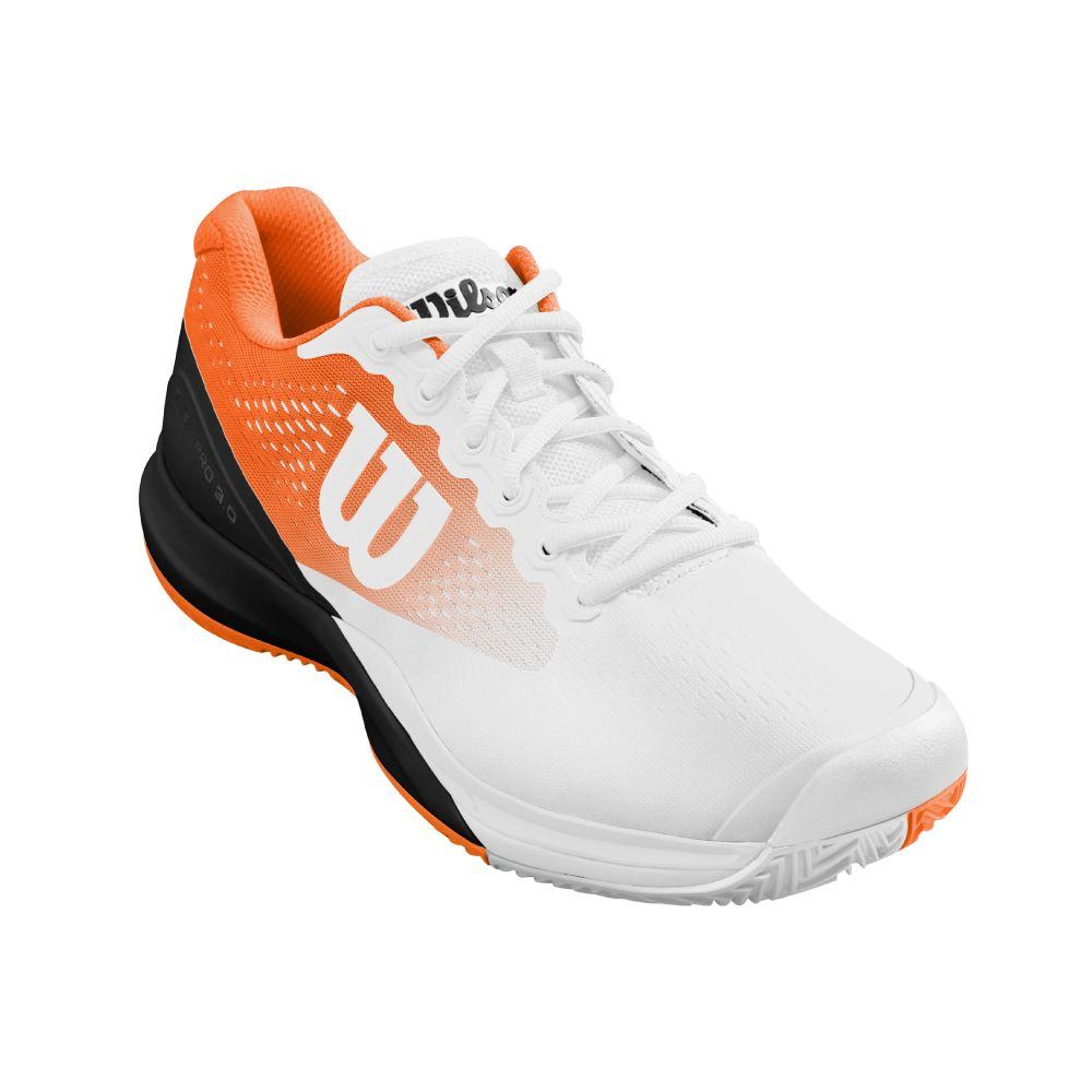 Zapatilla Rush Pro 3.0 Paris Clay Wh/Bk Wilson-1