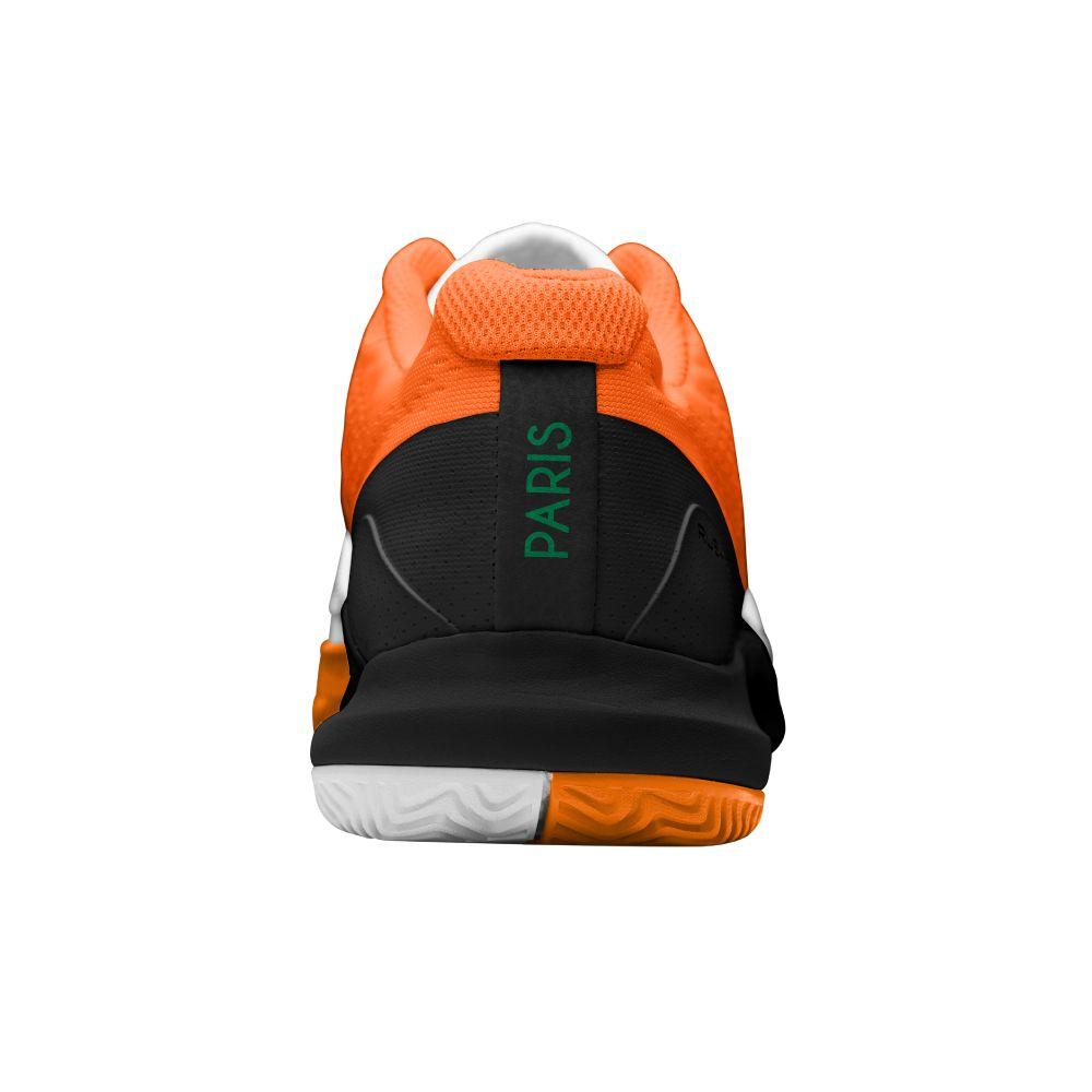 Zapatilla Rush Pro 3.0 Paris Clay Wh/Bk Wilson-3