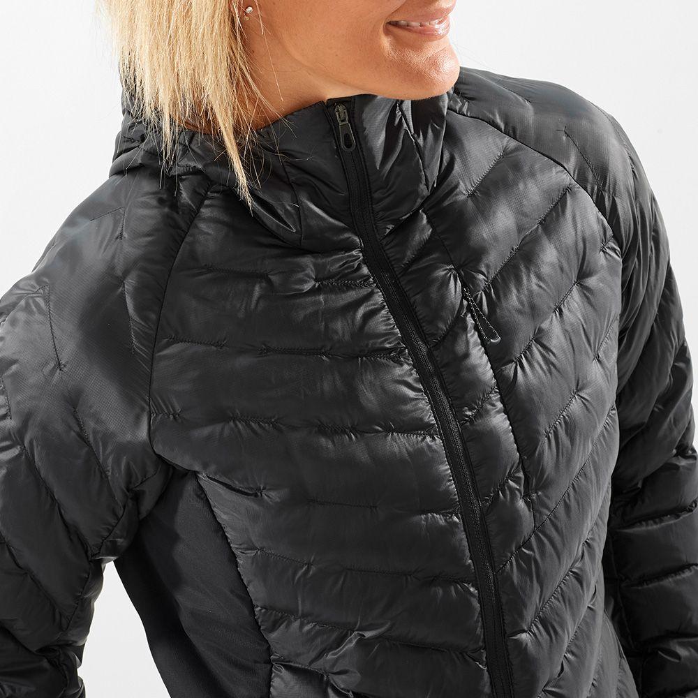 Chaqueta Mujer Outline Primaloft Hdy W Deep Black Salomon-2