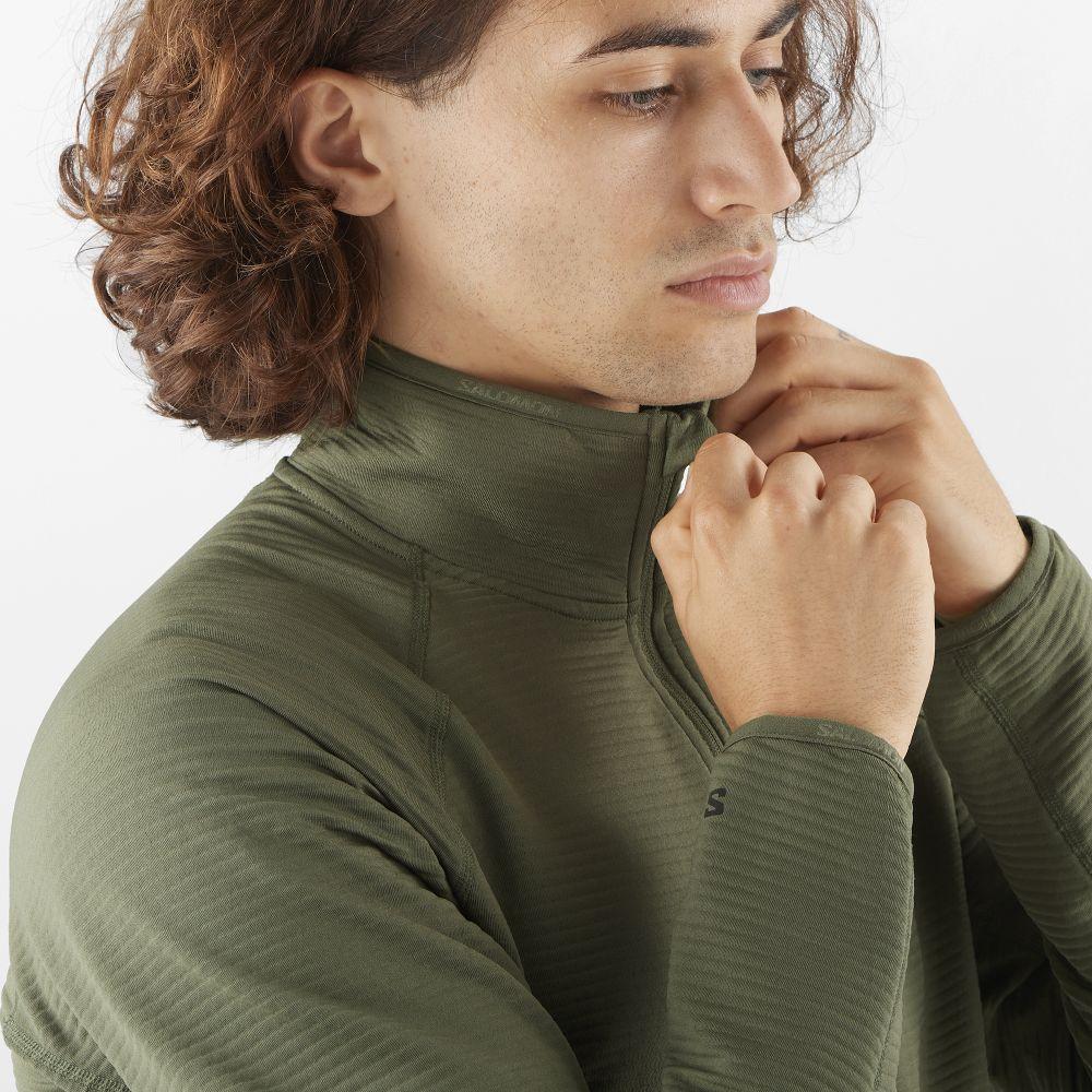 Poleron Hombre Essential Ltwarm Hz M Ve Salomon-5