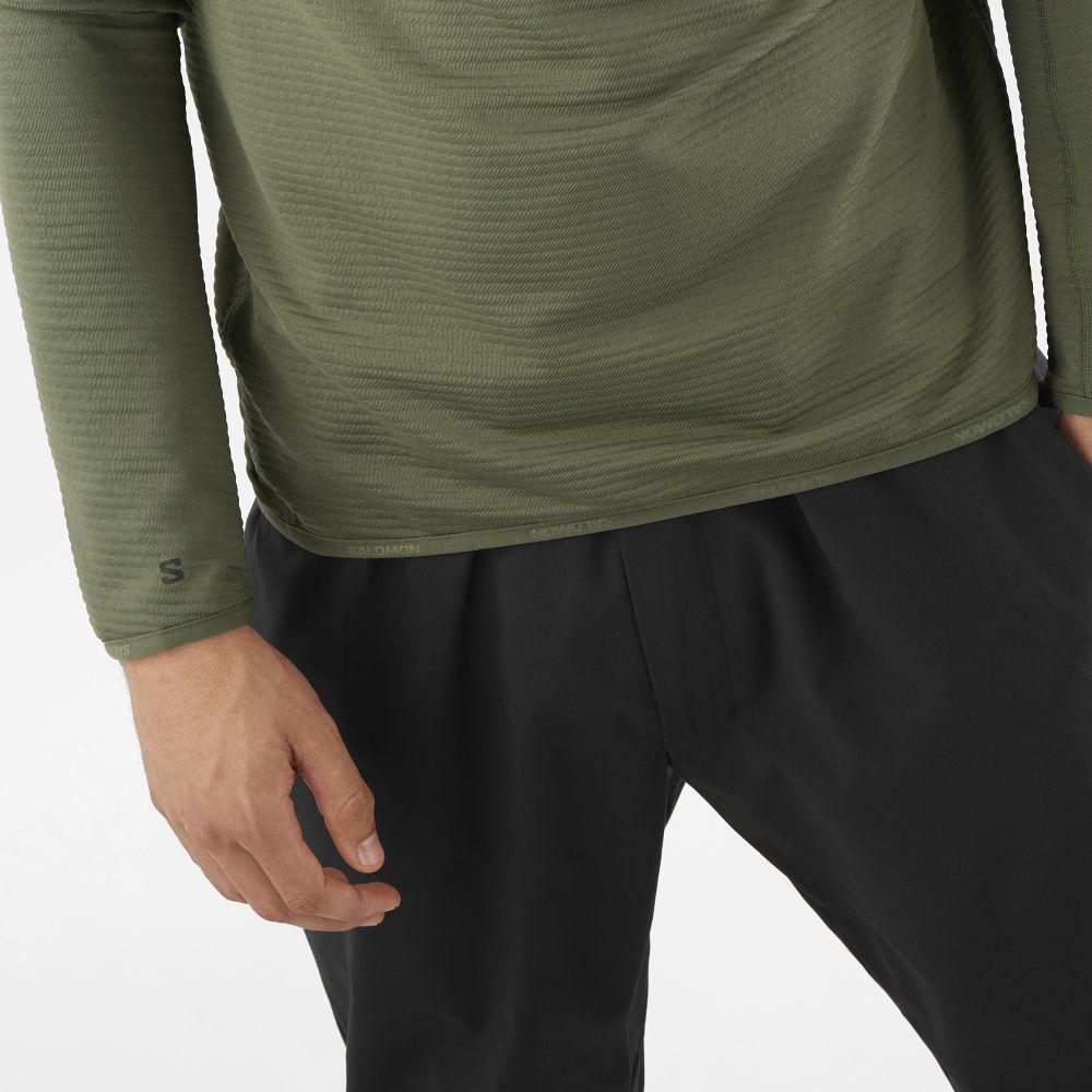 Poleron Hombre Essential Ltwarm Hz M Ve Salomon-6