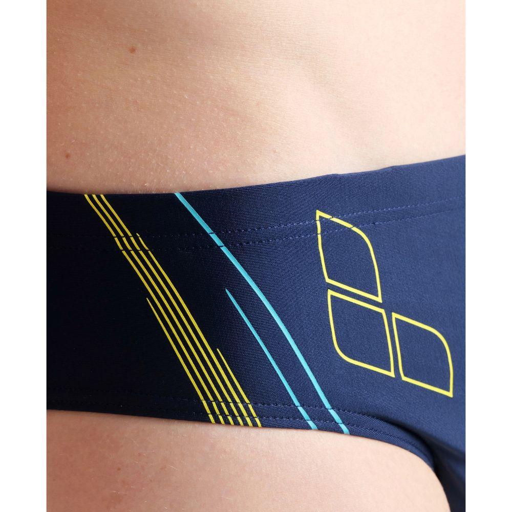 Zunga Hombre Briefs Graphic  Azul Arena-4
