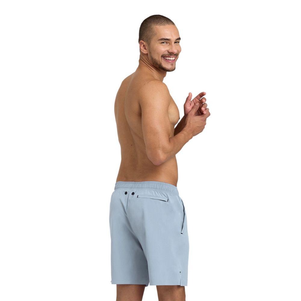 Short Playa Hombre Evo Solid Gris Arena-5