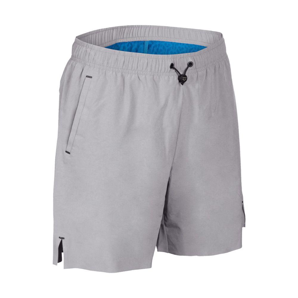 Short Playa Hombre Evo Solid Gris Arena-1
