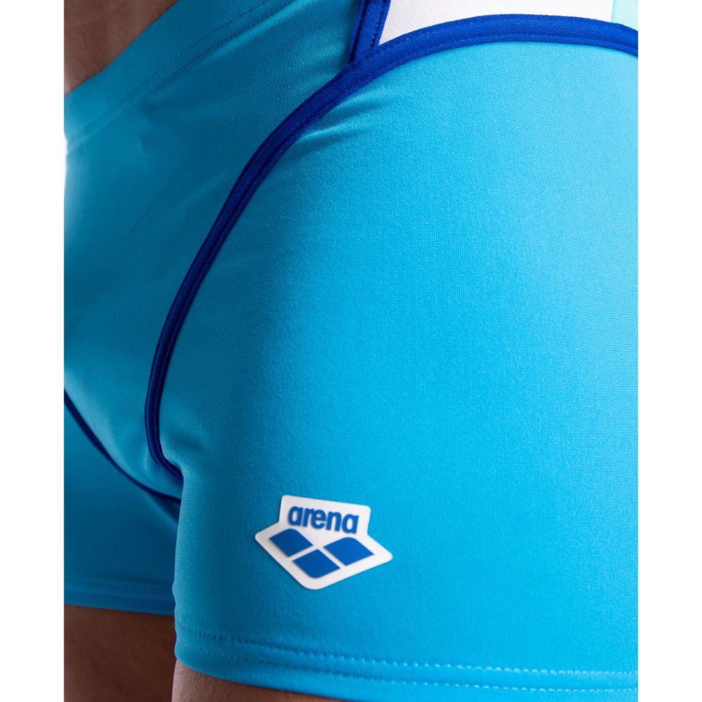 Traje De Baño Tipo Boxer Hombre Panel  Azul Arena-2