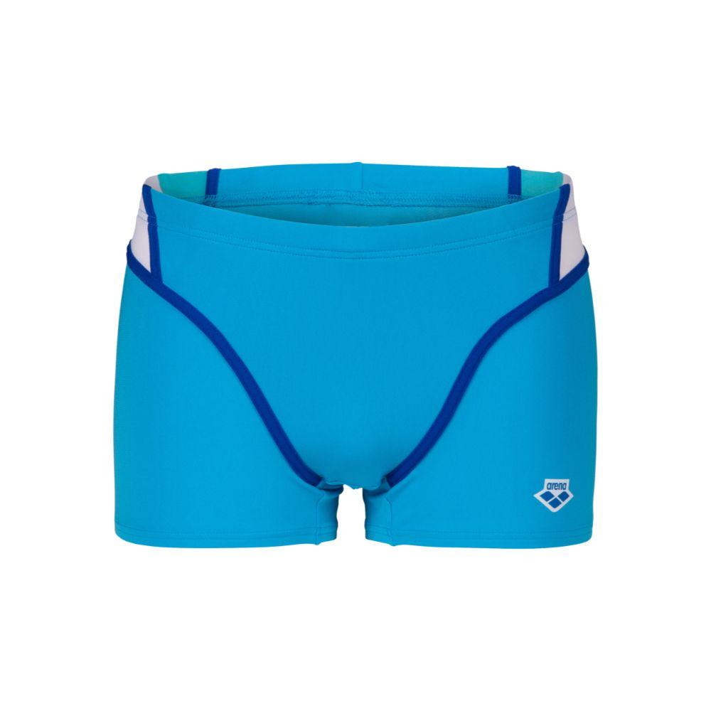 Traje De Baño Tipo Boxer Hombre Panel  Azul Arena-5