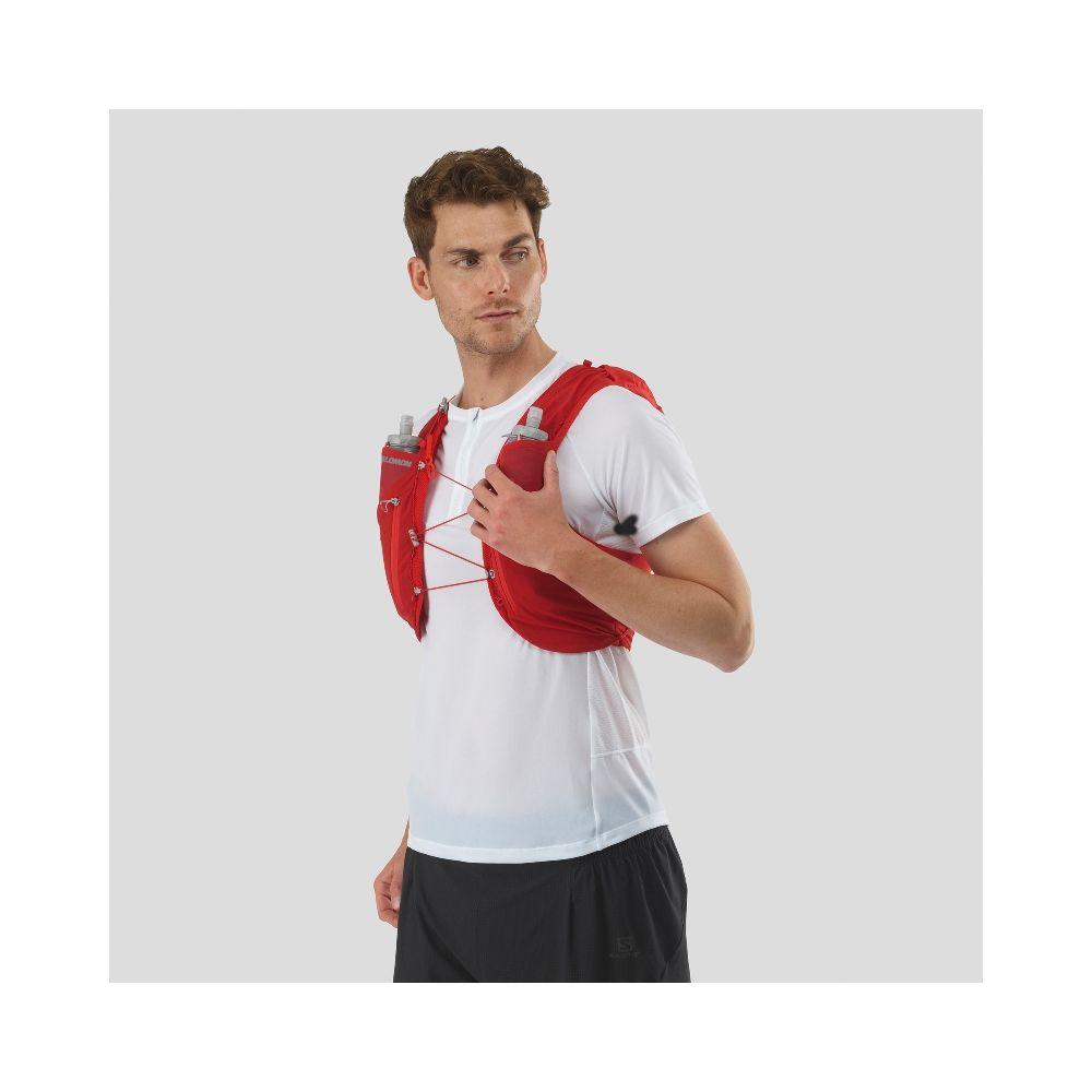 Mochila Adv Skin 12 With Flasks Rojo Salomon-2