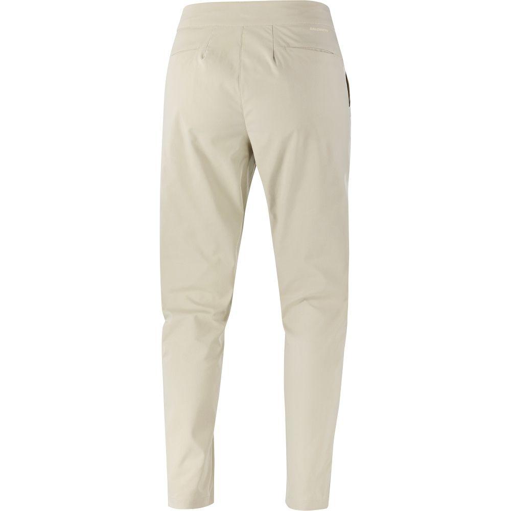 Pantalon Mujer Outrack City Beige Salomon-1