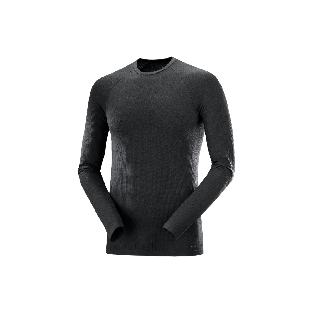 Primera Capa Hombre Essential Warm Negro Salomon-0