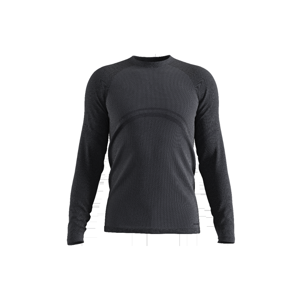 Primera Capa Hombre Essential Warm Negro Salomon-1