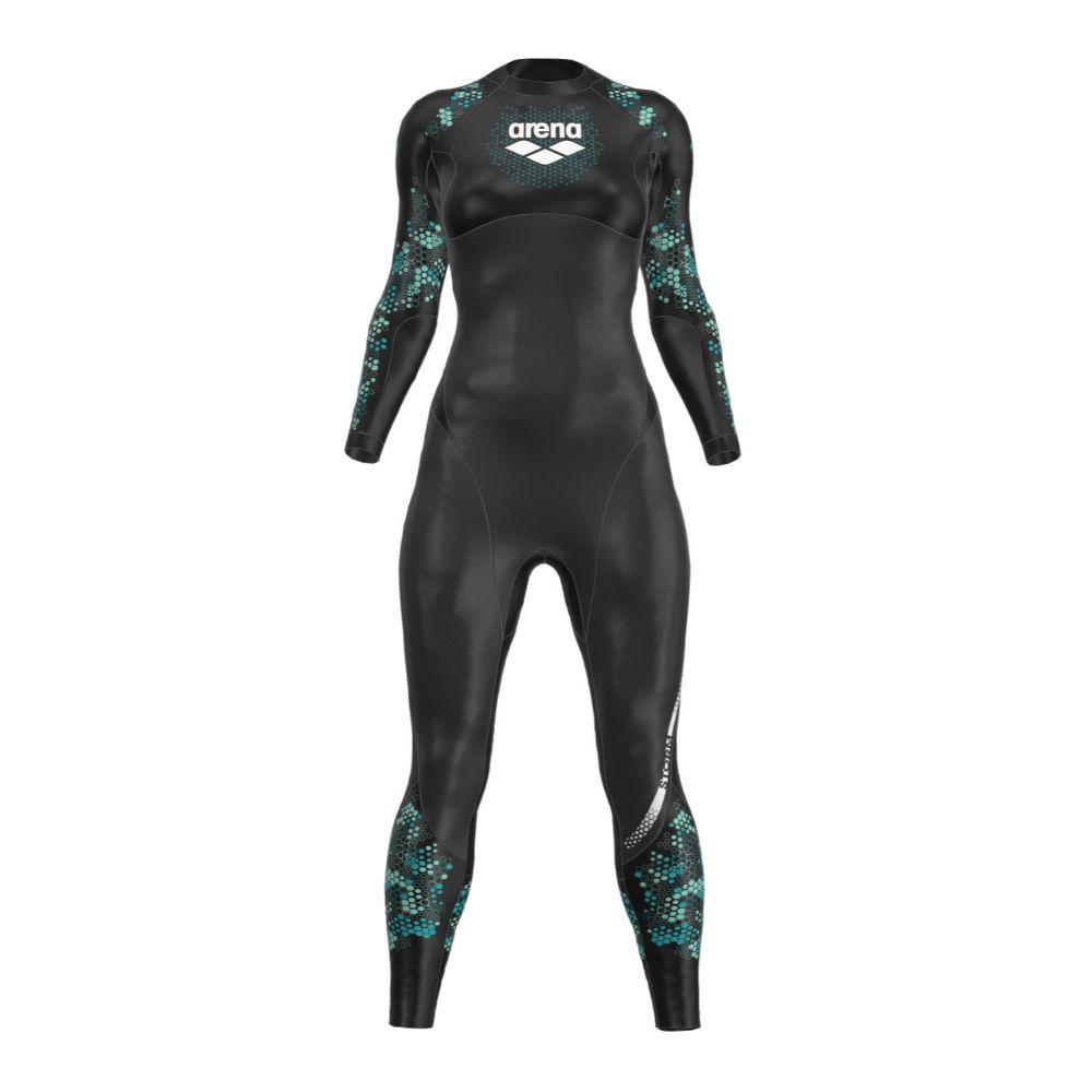 Traje De Baño De Una Pieza Mujer Storm Wetsuit  Negro Arena-0