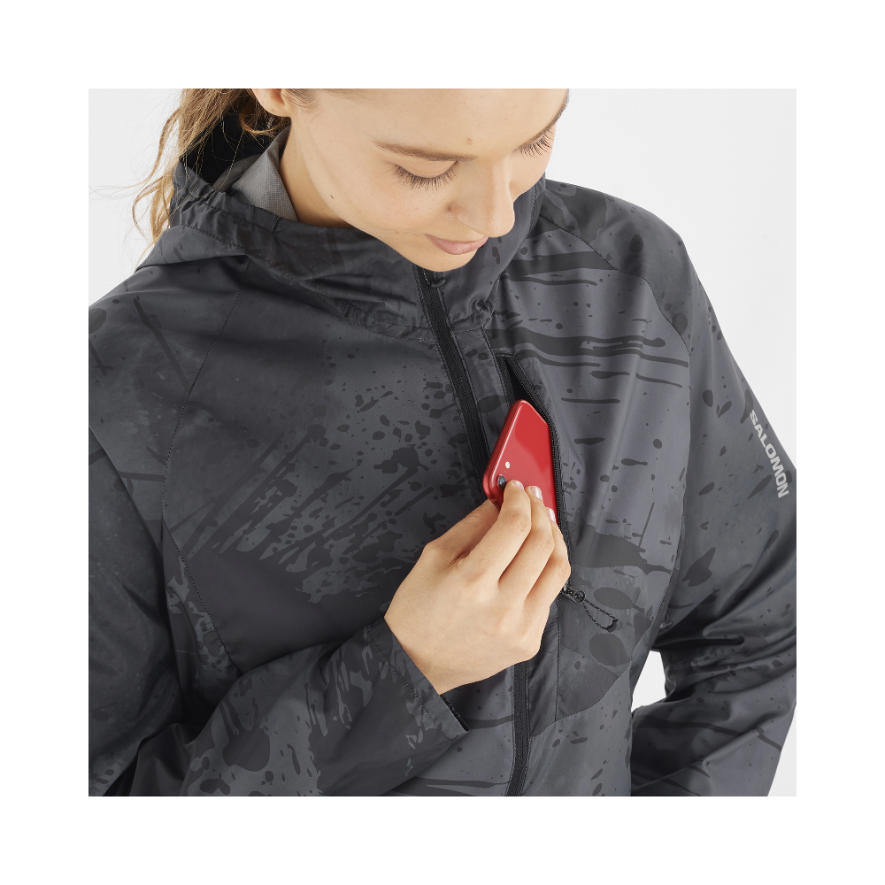 Chaqueta Mujer Bonatti Cross Negra Salomon-3