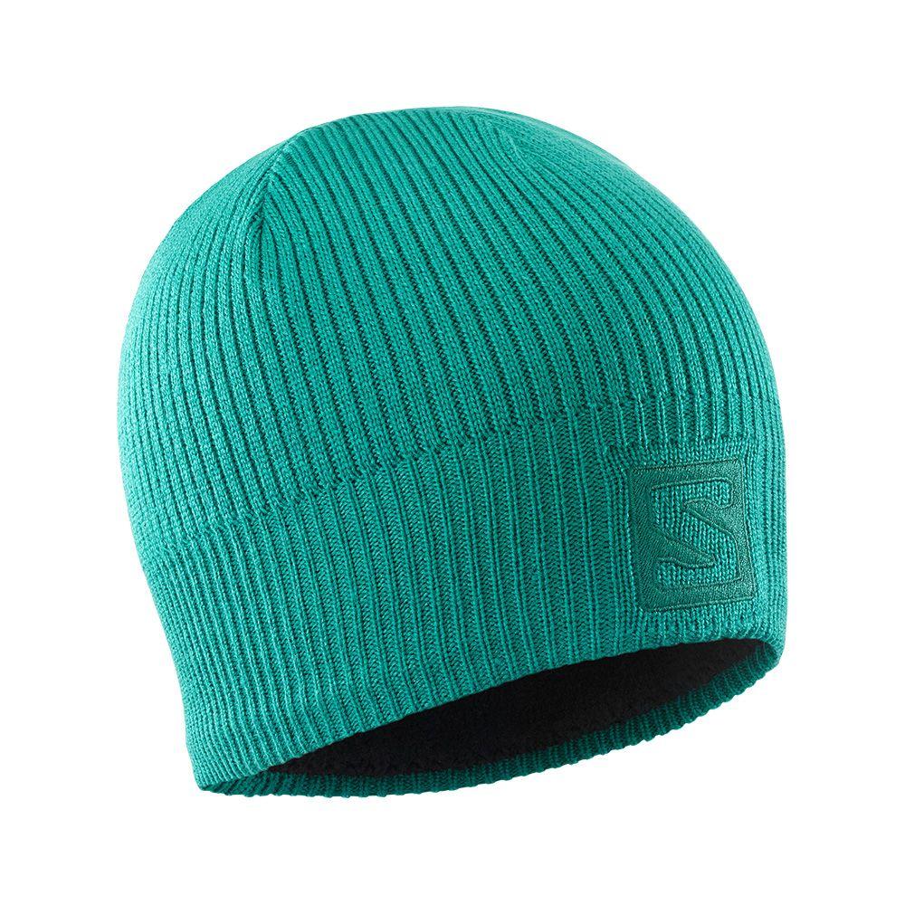Gorro Logo Beanie Verde Salomon-0
