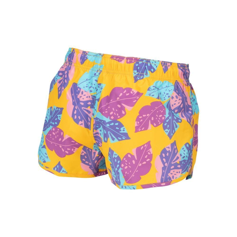 Short Playa Mujer Allover  Amarillo Arena-5