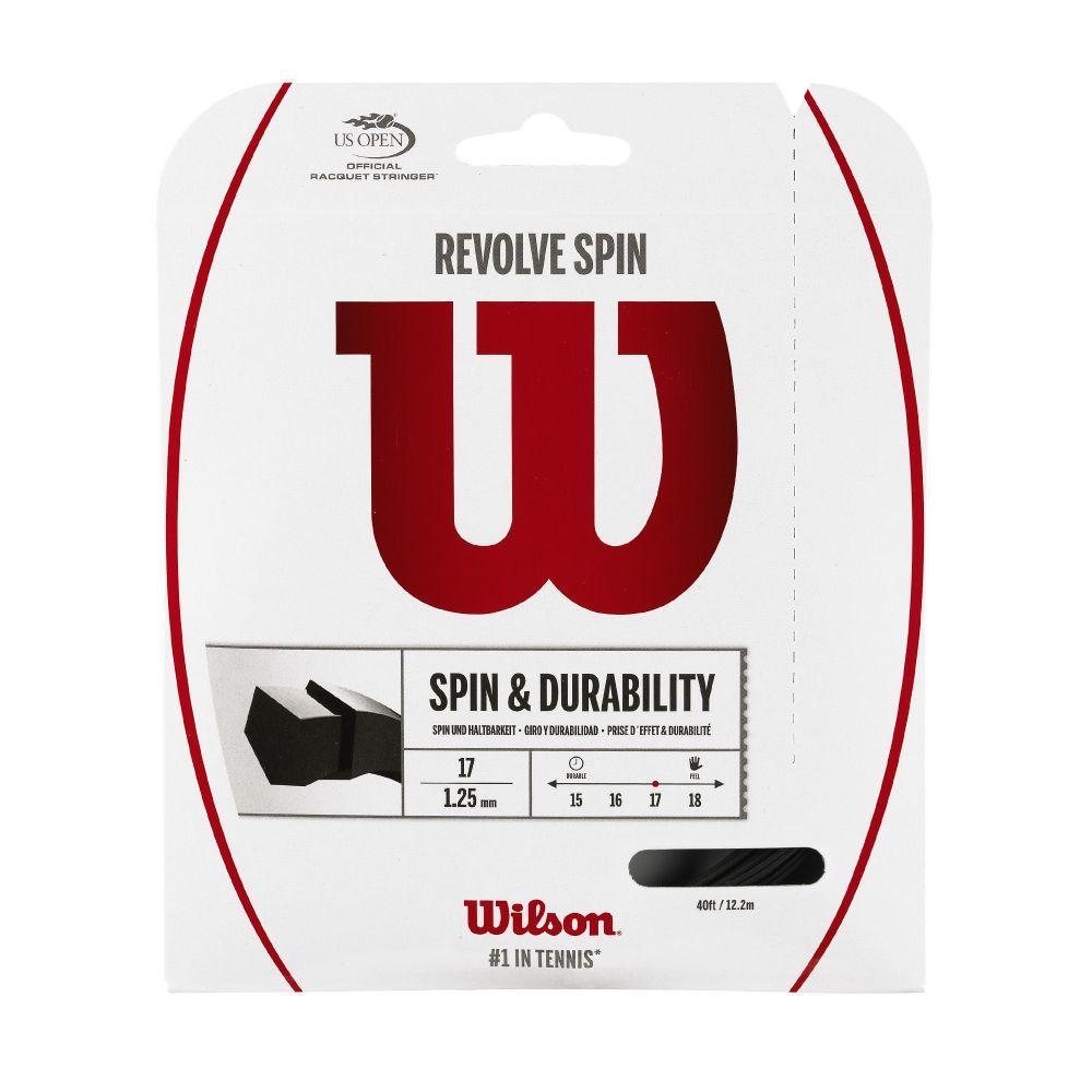 Cuerda Revolve Spin 17 Black Wilson-2