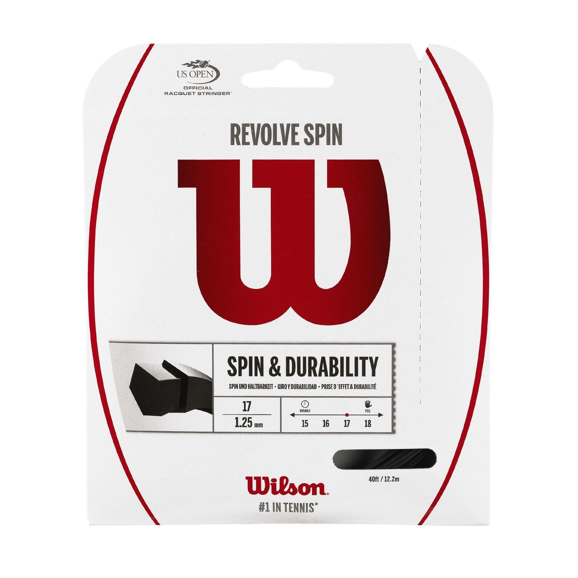Cuerda Revolve Spin 17 Black Wilson-3