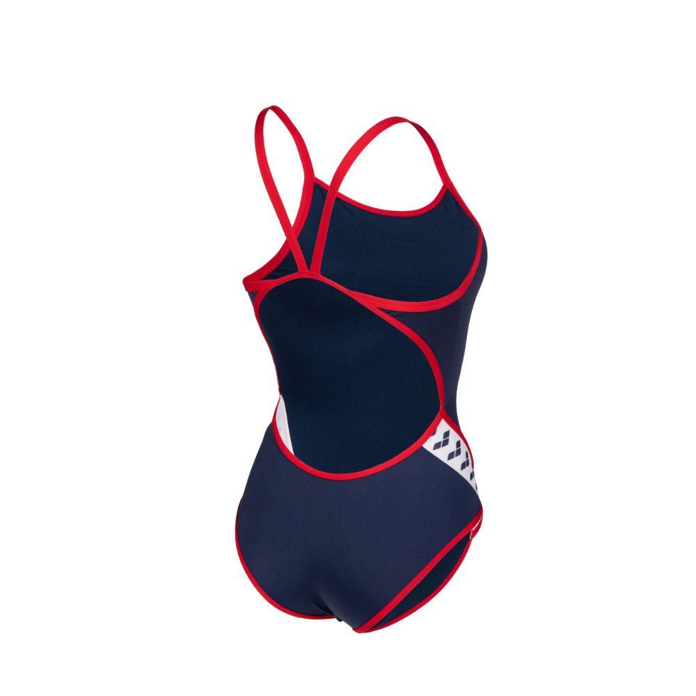 Traje De Baño De Una Pieza Mujer Super Fly Back Azul Arena-4