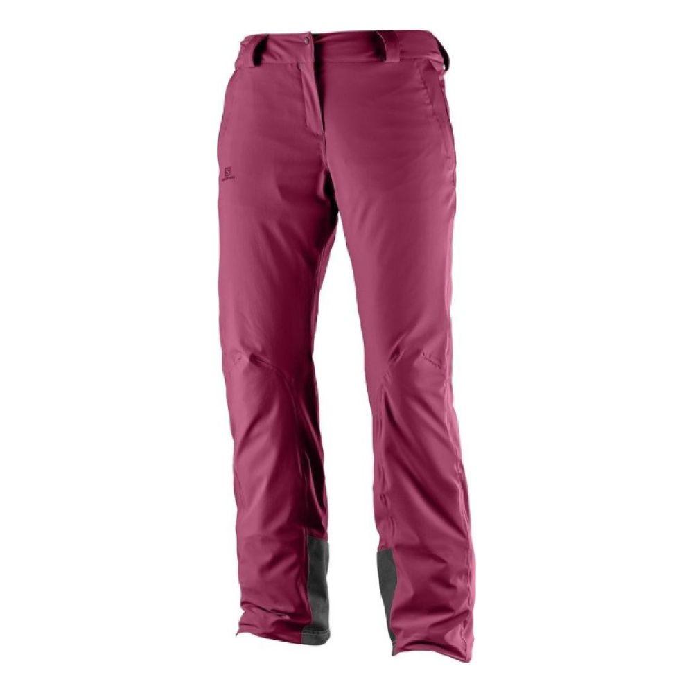 Pantalon Mujer Icemania Rojo Salomon-0