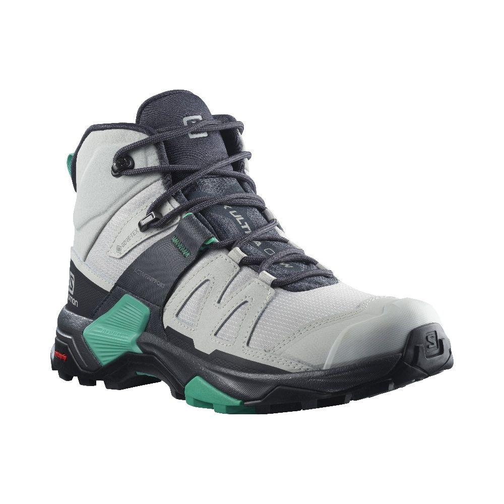 Zapatilla  Mujer X Ultra 4 Mid Gtx Gris Salomon-1