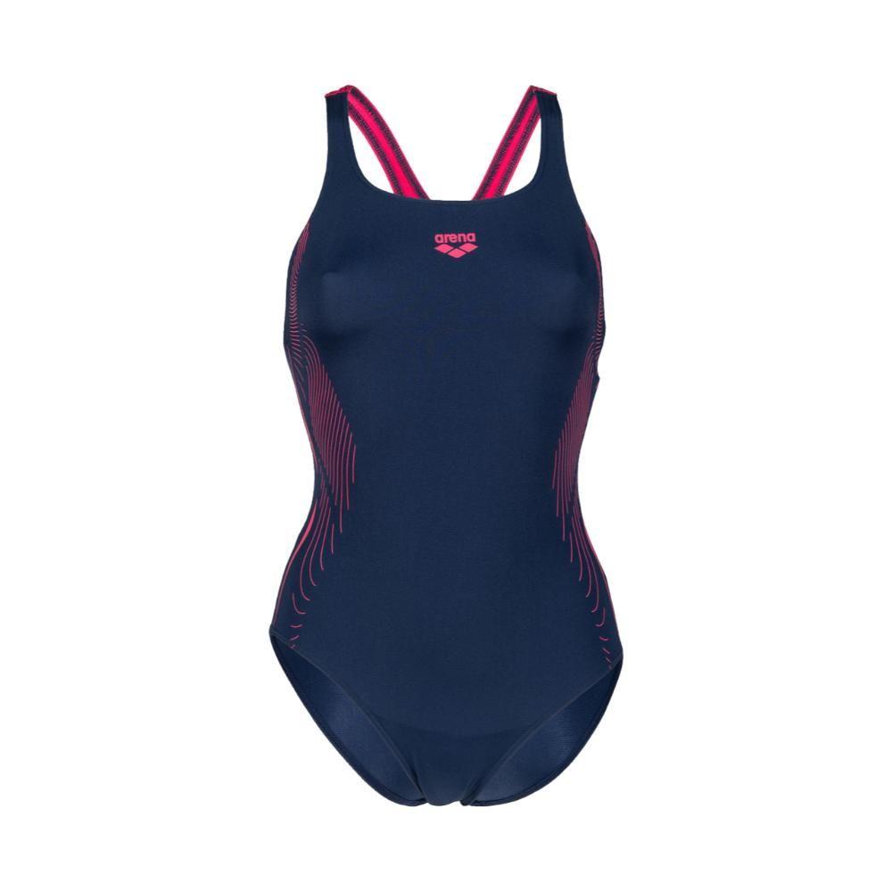 Traje De Baño De Una Pieza New  Graphic Swim Pro B  Azul Arena-6